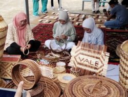 Ibu-ibu Sorowako manfaatkan tumbuhan Teduhu jadi souvenir