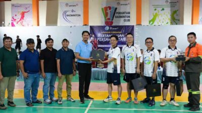 Pertandingan Persahabatan IPIP dan ANTAM Tumbuhkan Budaya Kerja Sehat, Solid, dan Kolaboratif