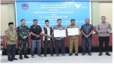 DPRD Apresiasi Nota Kesepahaman Pemda dan PT.Vale