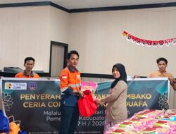 PT Ceria Salurkan1.500 Paket Sembako Ramadhan