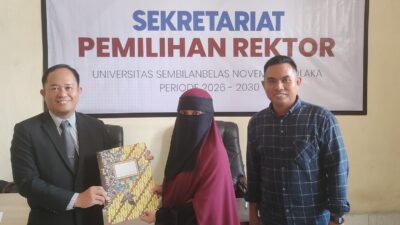 Pakar Kesehatan Masyarakat UHO Daftar Calon Rektor USN Kolaka