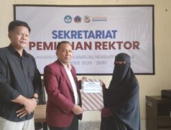 Hari Terakhir Petahana Rektor USN Serahkan dokumen Pendaftaran