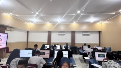 USN Gelar Ujian CBT Calon Siswa SMA Unggul Garuda
