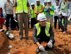USN peletakan Batu Pertama Pembangunan Gedung Fakultas Pertanian dan Peternakan