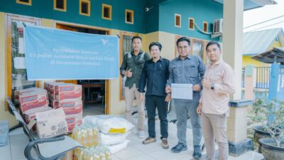 Tanggap Darurat Pascabanjir Pomalaa,PT Vale Salurkan Paket Sembako dan Alat Berat, Ringankan Beban Warga Terdampak   
