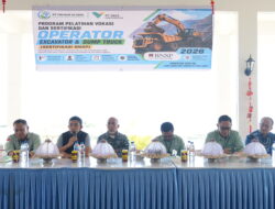 Dorong Tenaga Kerja Lokal Terampil dan Tersertifikasi, PT Vale Gelar Pelatihan Vokasi Operator Alat Berat