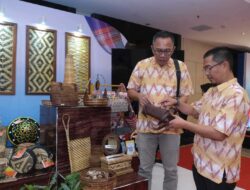 PT.Vale Perkenalkan Anyaman Teduhu di Ajang Dekranas Makassar.