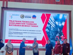USN – JOGMEC Gelar Pelatihan Teknologi Tambang Batubara Bawah Tanah