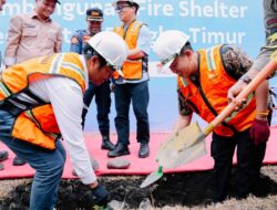PT.Vale Bangun Fire Shelter di Bungku Timur