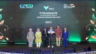 Vale Indonesia Raih Platinum dan Gold Awards ICA–ISDA 2026 Program Pemberdayaan Masyarakat
